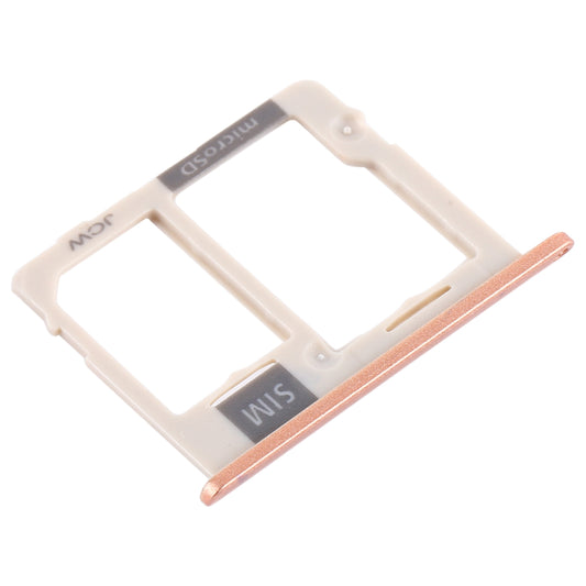 For Samsung Galaxy Tab A 10.1 (2019) / SM-T515 SIM Card Tray + Micro SD Card Tray (Gold)