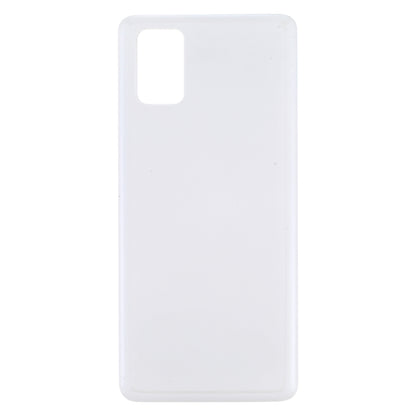 For Samsung Galaxy M51 Battery Back Cover (White)