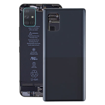 For Samsung Galaxy A51 5G SM-A516 Battery Back Cover (Black)