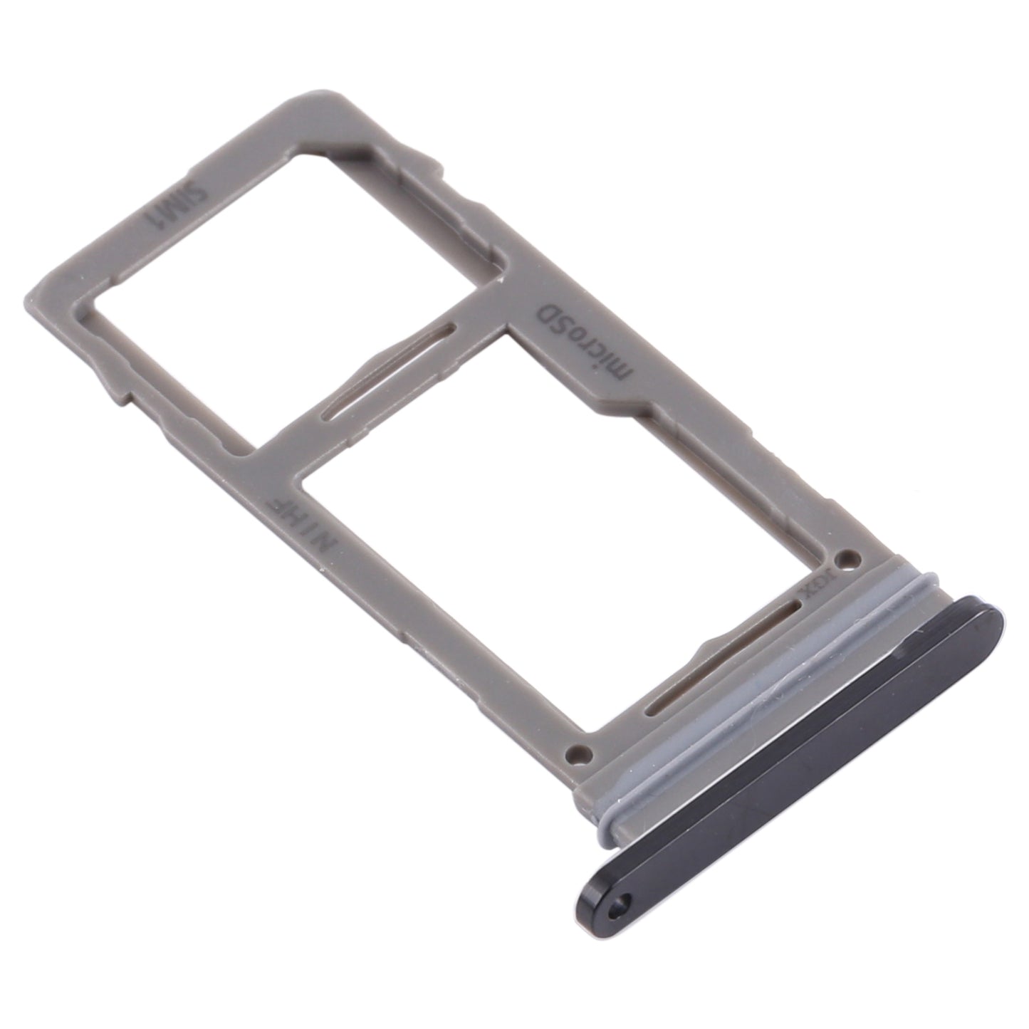 For Samsung Galaxy Note20 Ultra SIM Card Tray + Micro SD Card Tray (Black)