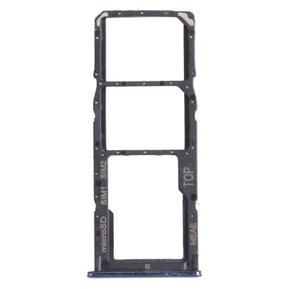 For Samsung Galaxy M51 SM-M515 SIM Card Tray + SIM Card Tray + Micro SD Card Tray (Black)