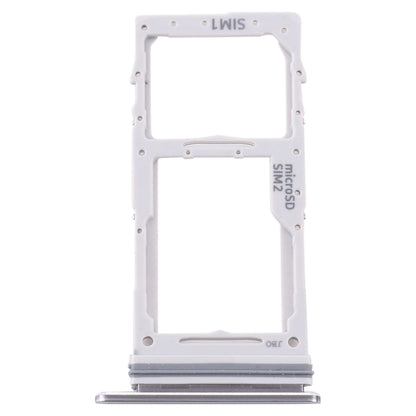 For Samsung Galaxy Note 10 Lite SM-N770 SIM Card Tray + SIM Card Tray / Micro SD Card Tray (Silver)