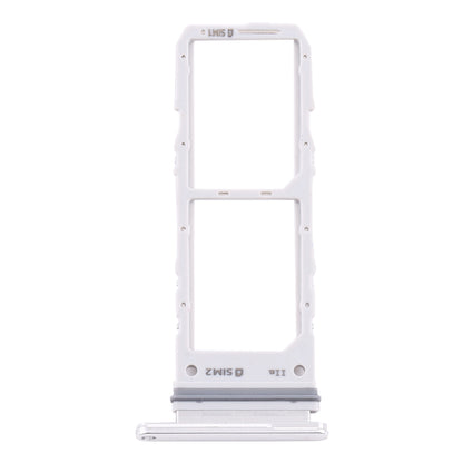 For Samsung Galaxy A90 5G SM-A908 SIM Card Tray + SIM Card Tray (Silver)