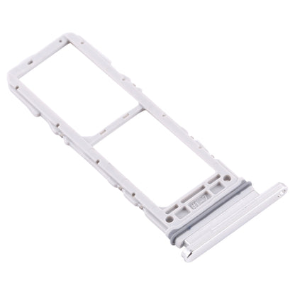 For Samsung Galaxy A90 5G SM-A908 SIM Card Tray + SIM Card Tray (Silver)