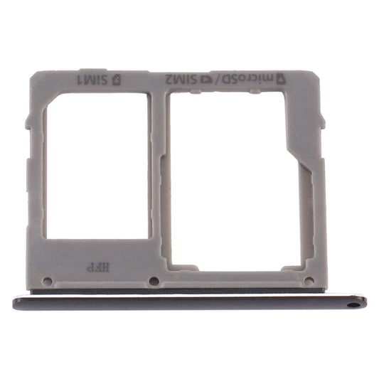 For Samsung Galaxy A8 Star / A9 Star SM-G8850 SIM Card Tray + SIM Card Tray / Micro SD Card Tray (Black)