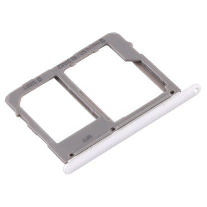 For Samsung Galaxy A8 Star / A9 Star SM-G8850 SIM Card Tray + SIM Card Tray / Micro SD Card Tray (Silver)