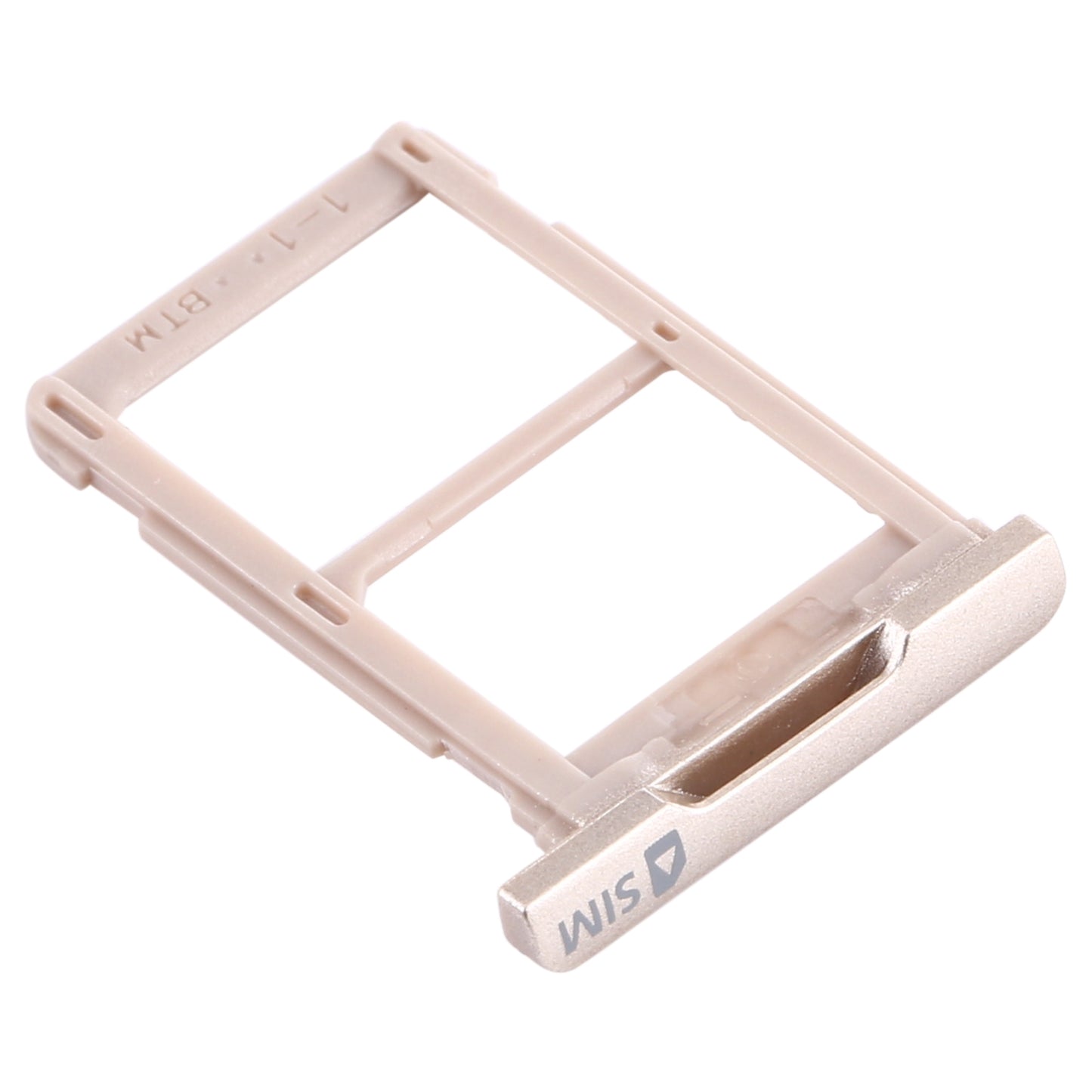 For Samsung Galaxy Tab A 7.0 (2016) SM-T285 SIM Card Tray + SIM Card Tray (Gold)