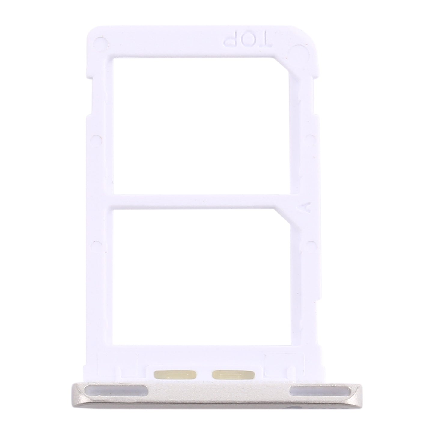 For Samsung Galaxy Tab A 7.0 (2016) SM-T285 SIM Card Tray + SIM Card Tray (White)
