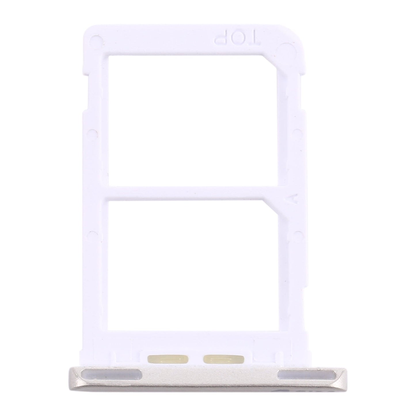 For Samsung Galaxy Tab A 7.0 (2016) SM-T285 SIM Card Tray + SIM Card Tray (White)
