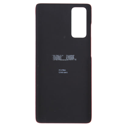 For Samsung Galaxy S20 FE Battery Back Cover (Red)
