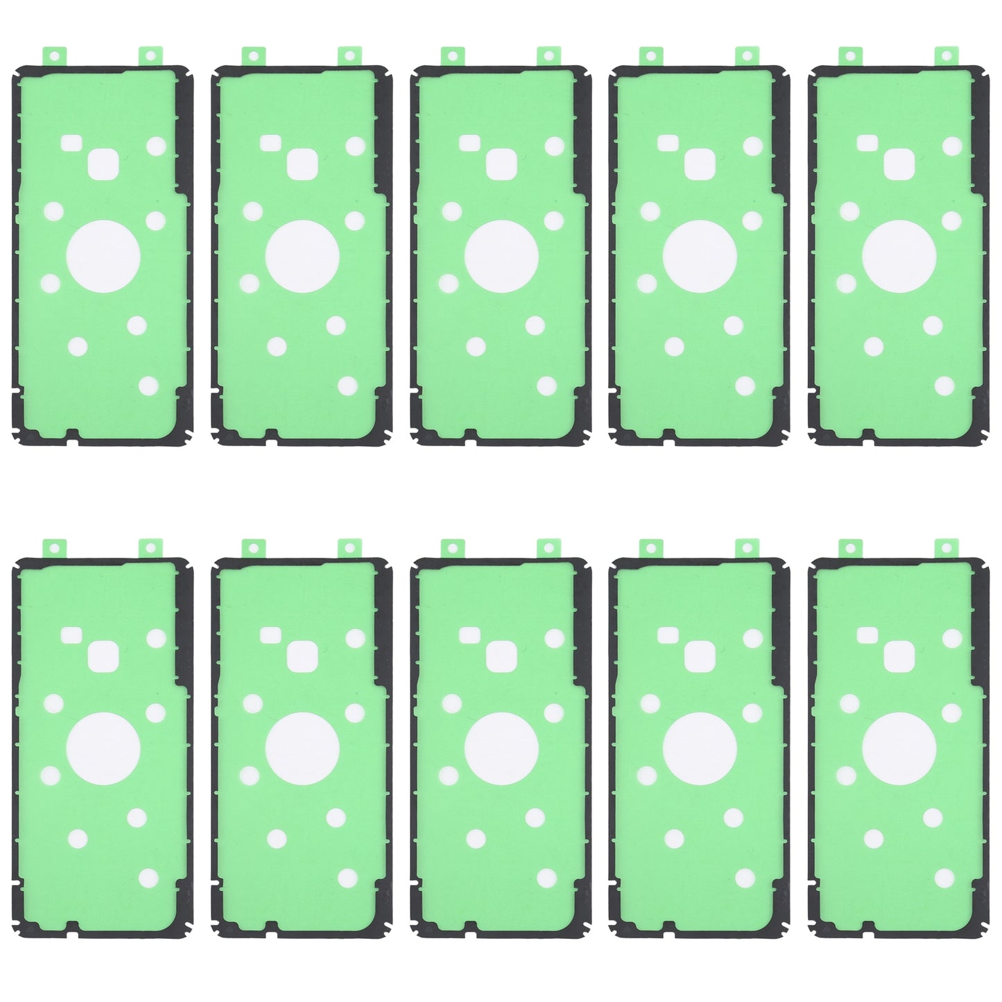 For Samsung Galaxy A9 (2018) / SM-A920 10pcs Back Housing Cover Adhesive