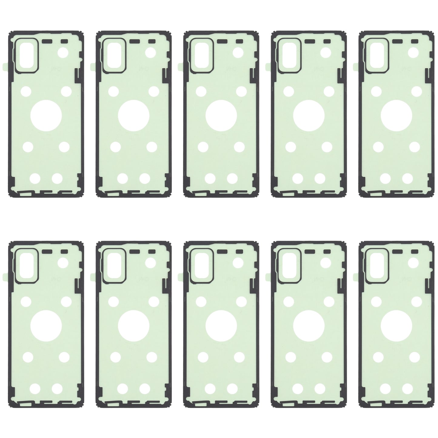 For Samsung Galaxy A71 10pcs Back Housing Cover Adhesive