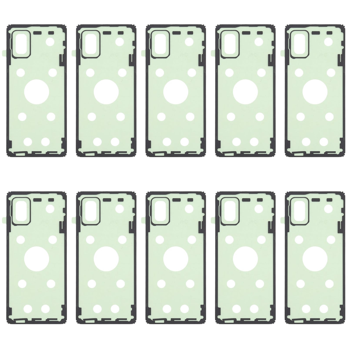 For Samsung Galaxy A71 10pcs Back Housing Cover Adhesive