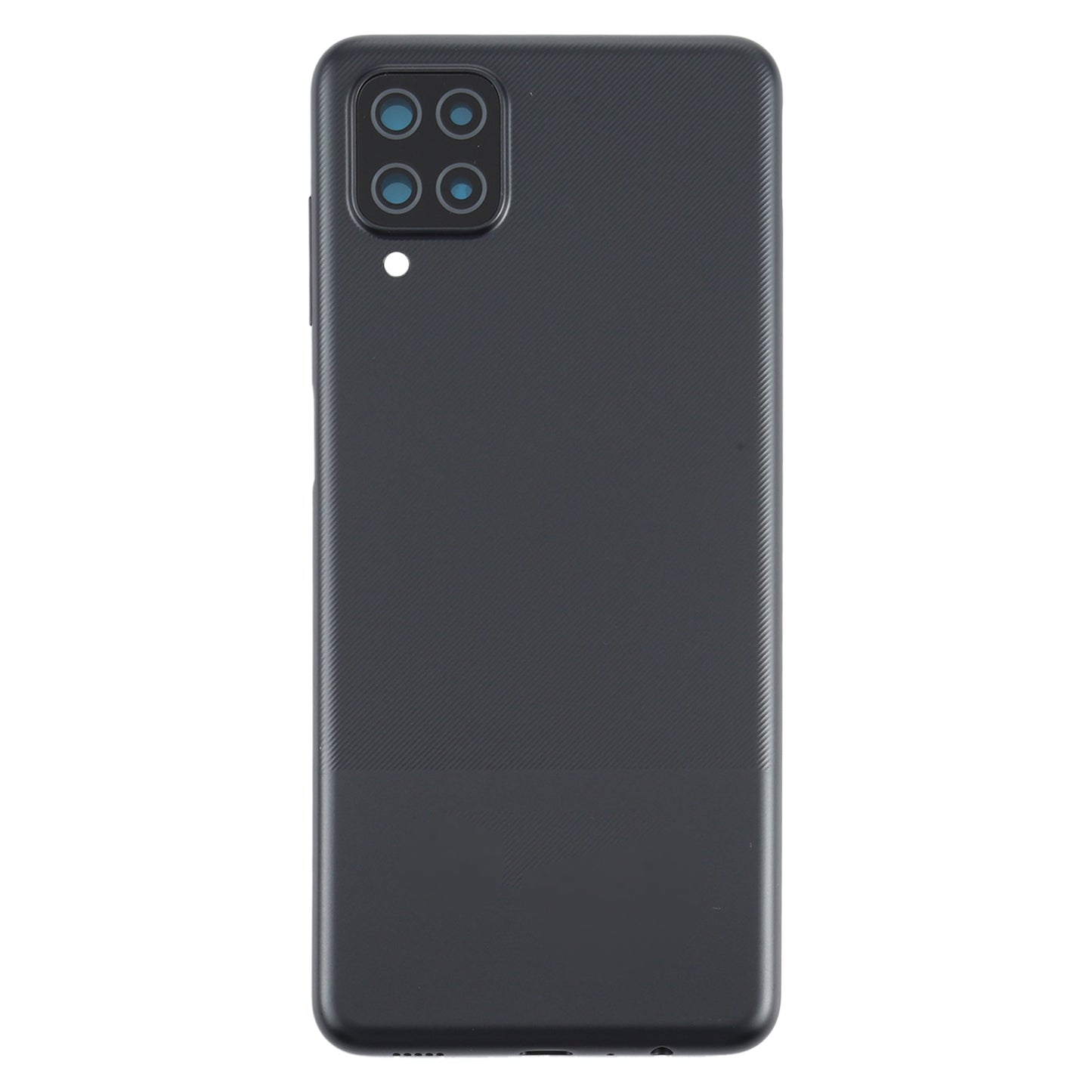 For Samsung Galaxy A12 Battery Back Cover (Black)