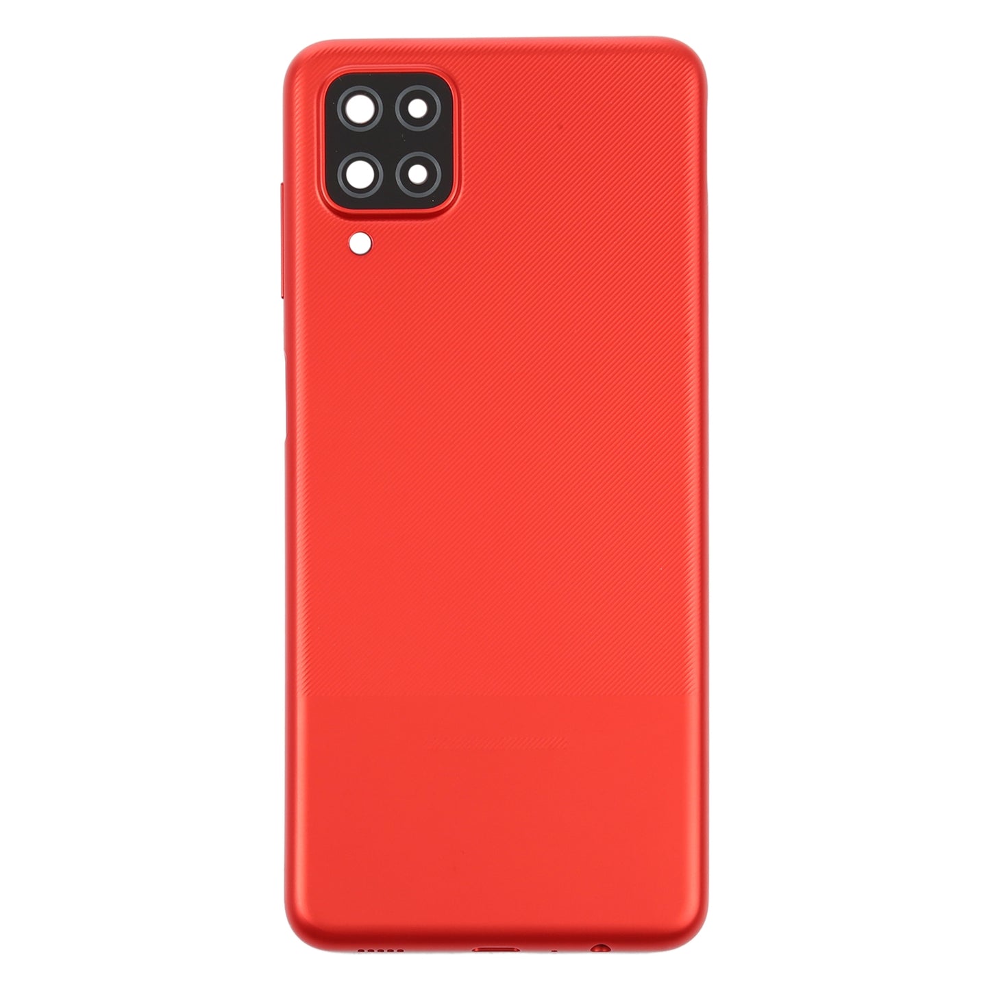 For Samsung Galaxy A12 Battery Back Cover (Red)