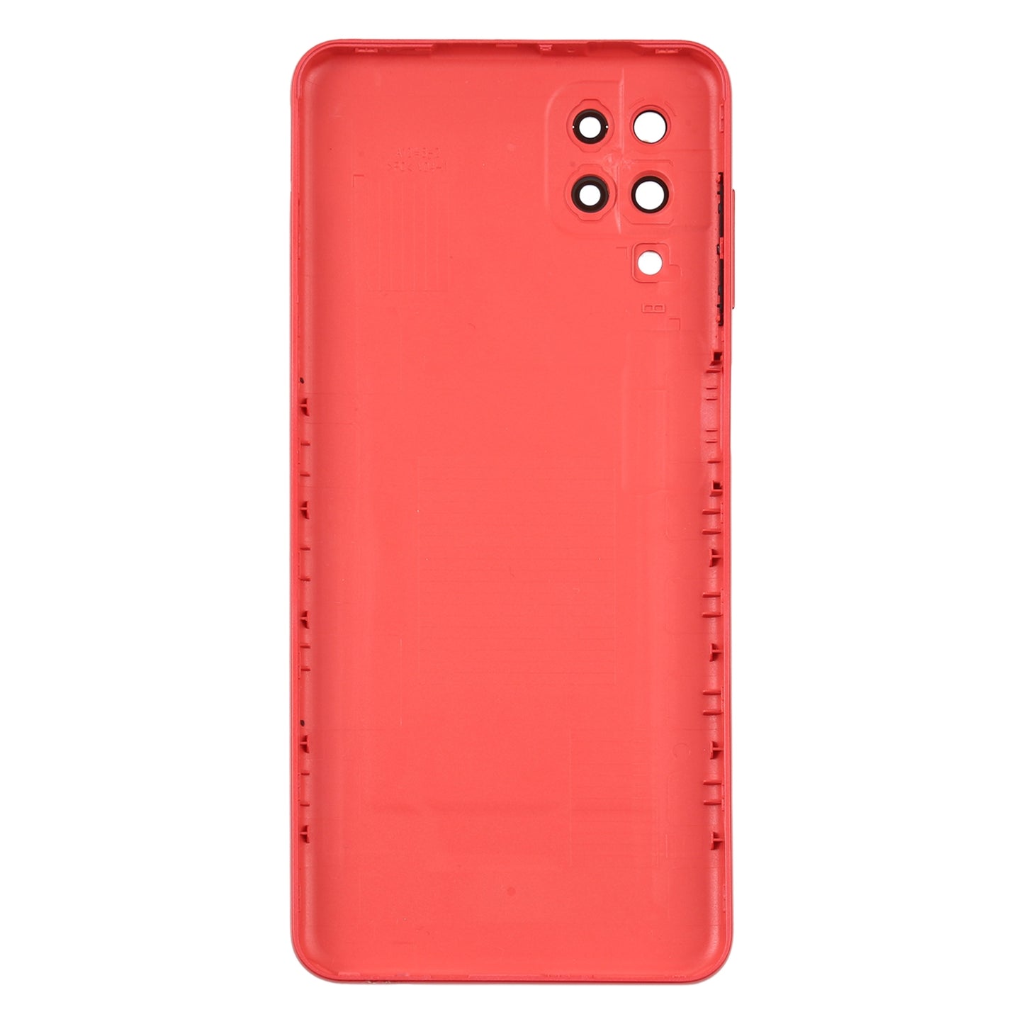 For Samsung Galaxy A12 Battery Back Cover (Red)