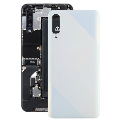 For Samsung Galaxy A50s SM-A507F Battery Back Cover (White)