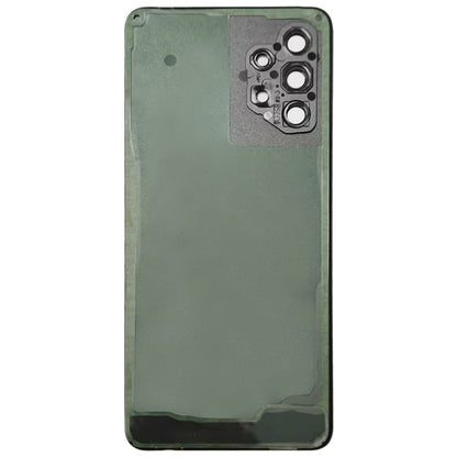 For Samsung Galaxy A32 4G Battery Back Cover with Camera Lens Frame (Black)