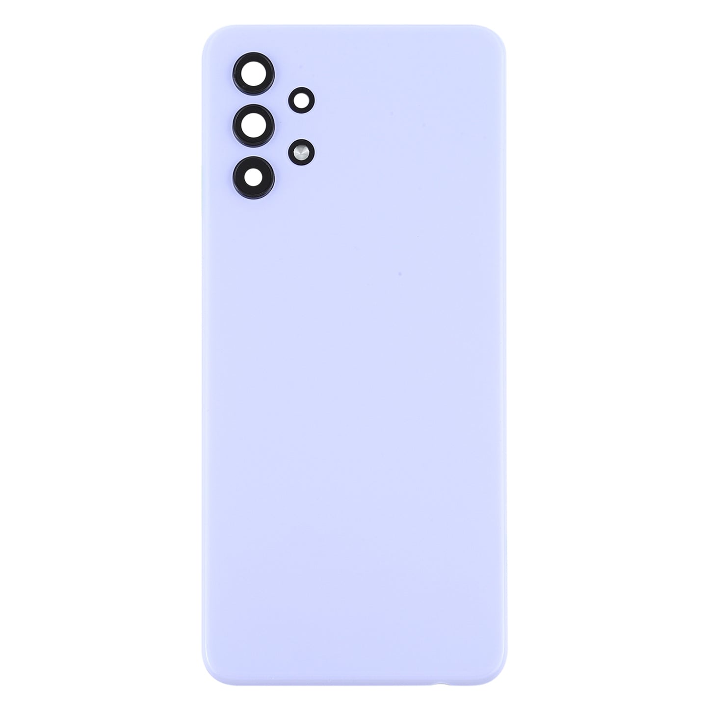 For Samsung Galaxy A32 5G Battery Back Cover with Camera Lens Frame (Purple)
