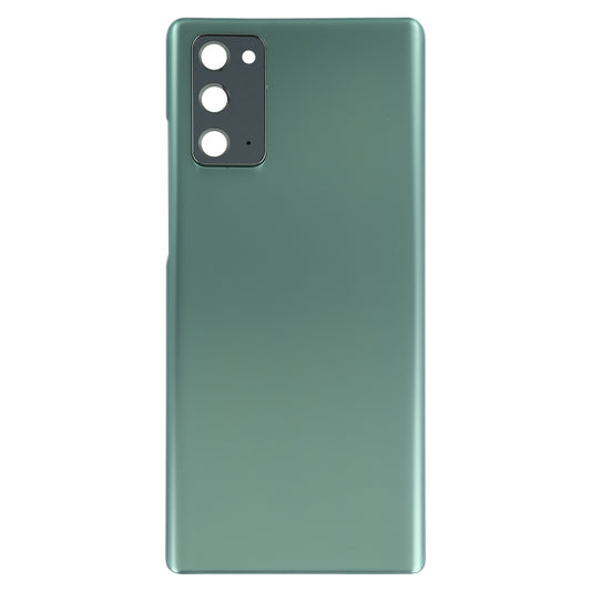 For Samsung Galaxy Note20 Battery Back Cover with Camera Lens Frame (Green)