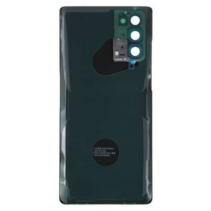 For Samsung Galaxy Note20 Battery Back Cover with Camera Lens Frame (Green)