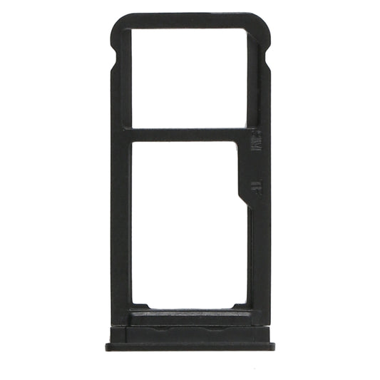 For Samsung Galaxy Tab A 8.0 2019 SM-T295 SIM Card Tray + Micro SD Card Tray (Black)