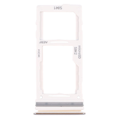For Samsung Galaxy A52 SM-A525 SIM Card Tray + SIM Card Tray / Micro SD Card Tray (Silver)
