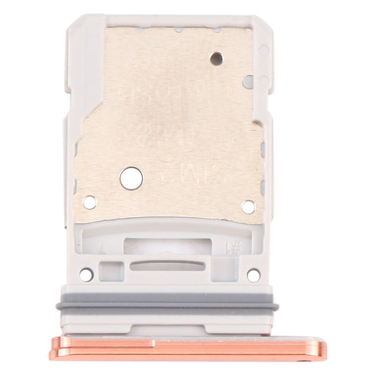 For Samsung Galaxy S20 FE 5G SM-G781B SIM Card Tray + Micro SD Card Tray (Orange)