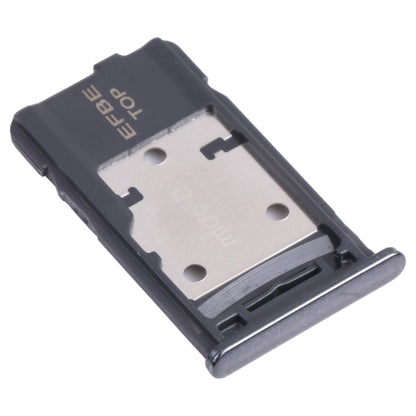 For Samsung Galaxy M31s SM-M317 SIM Card Tray + SIM Card Tray + Micro SD Card Tray (Black)