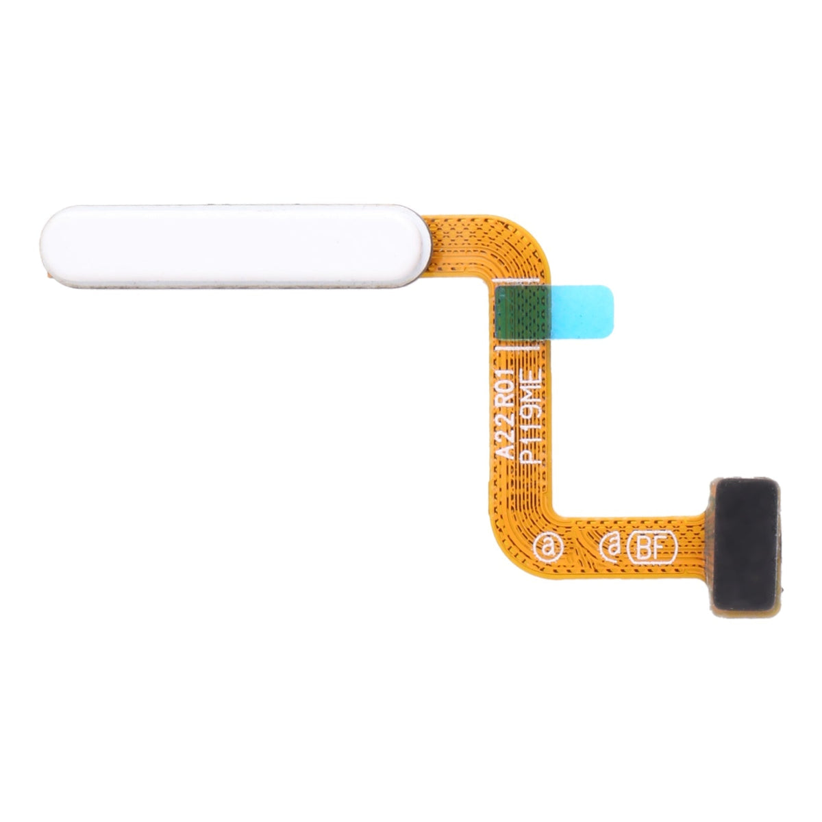 For Samsung Galaxy A22 4G SM-A225 Original Fingerprint Sensor Flex Cable(White)