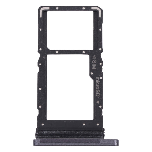 For Samsung Galaxy Tab A7 10.4 (2020) SM-T505 SIM Card Tray + Micro SD Card Tray (Black)