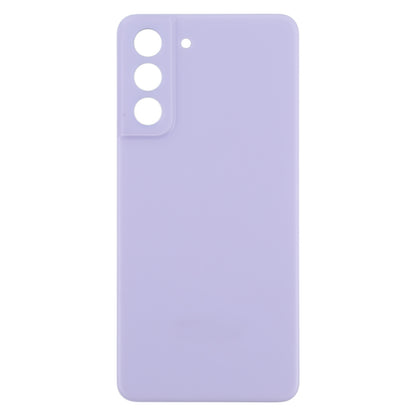 For Samsung Galaxy S21 FE 5G SM-G990B Battery Back Cover (Purple)