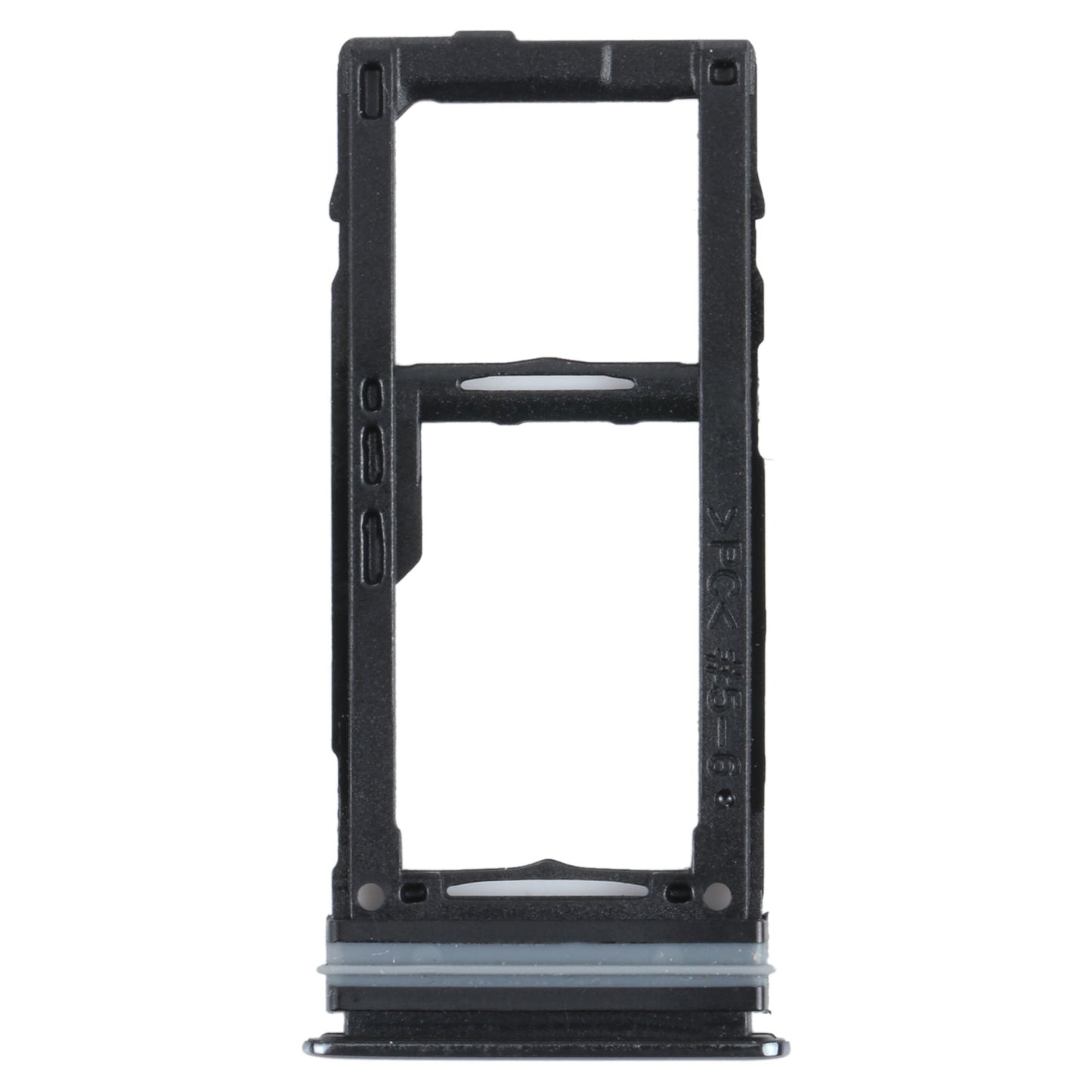 For Samsung Galaxy A52S 5G SM-A528 SIM Card Tray + SIM Card Tray / Micro SD Card Tray (Black)