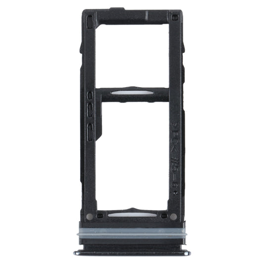 For Samsung Galaxy A52S 5G SM-A528 SIM Card Tray + SIM Card Tray / Micro SD Card Tray (Black)