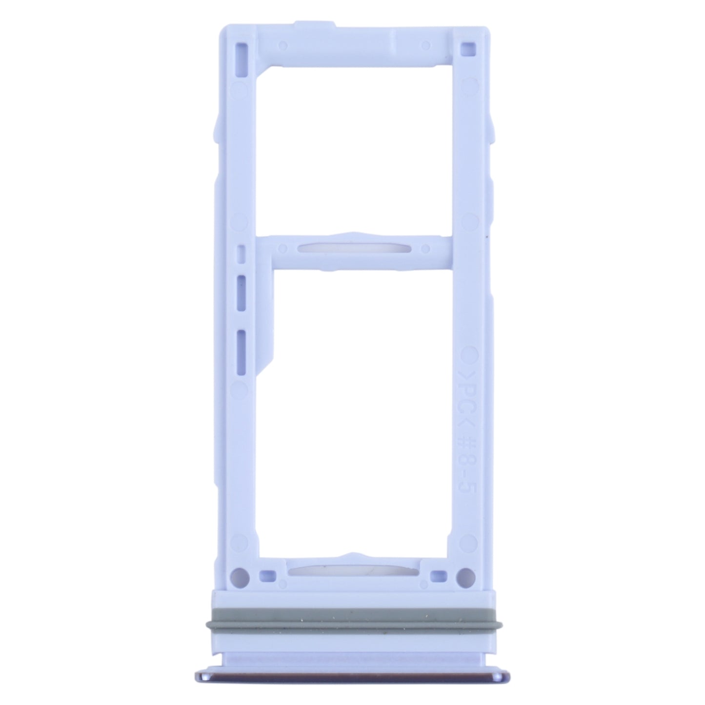 For Samsung Galaxy A52S 5G SM-A528 SIM Card Tray + SIM Card Tray / Micro SD Card Tray (Purple)