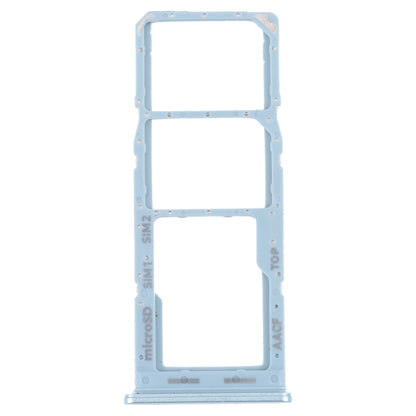 For Samsung Galaxy A13 5G SM-A136 Original SIM Card Tray + SIM Card Tray + Micro SD card tray (Blue)