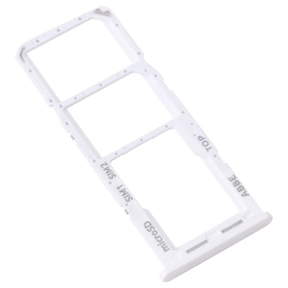 For Samsung Galaxy A13 5G SM-A136 Original SIM Card Tray + SIM Card Tray + Micro SD card tray (White)
