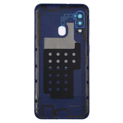 For Galaxy A20e Battery Back Cover with Side Keys (Blue)