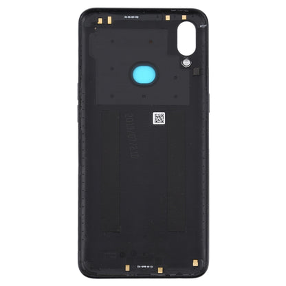 For Galaxy A10s Battery Back Cover with Side Keys (Black)