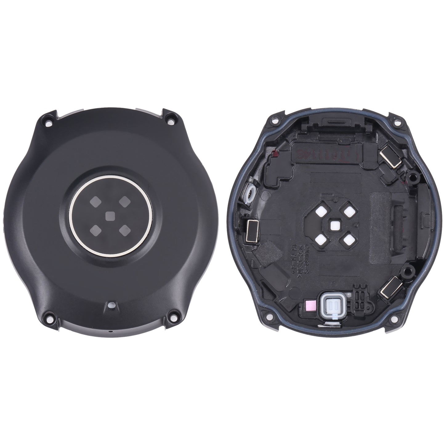Rear Housing Cover with Glass Lens For Samsung Galaxy Watch 42mm SM-R810 (Black)