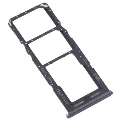 For Samsung Galaxy M23 SM-M236B Original SIM Card Tray + SIM Card Tray + Micro SD Card Tray (Black)