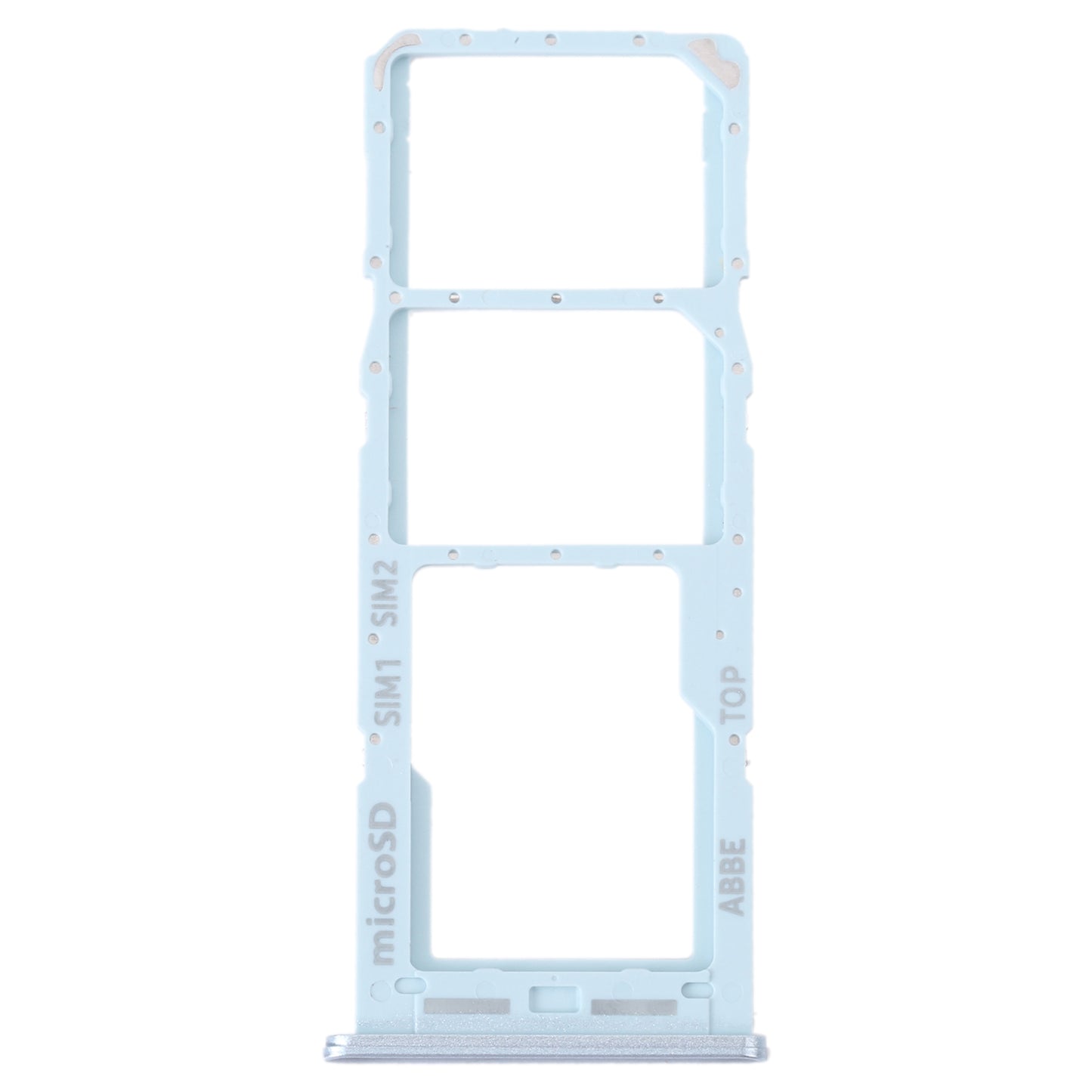 For Samsung Galaxy M23 SM-M236B Original SIM Card Tray + SIM Card Tray + Micro SD Card Tray (Blue)