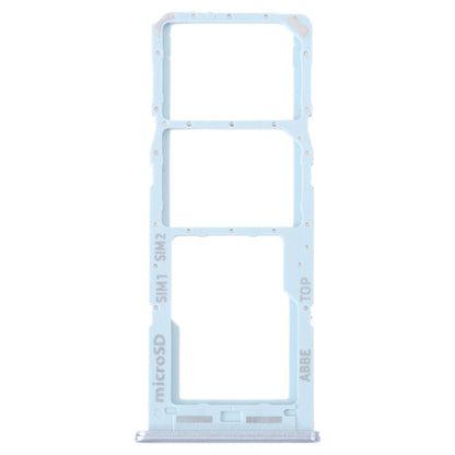 For Samsung Galaxy M23 SM-M236B Original SIM Card Tray + SIM Card Tray + Micro SD Card Tray (Blue)