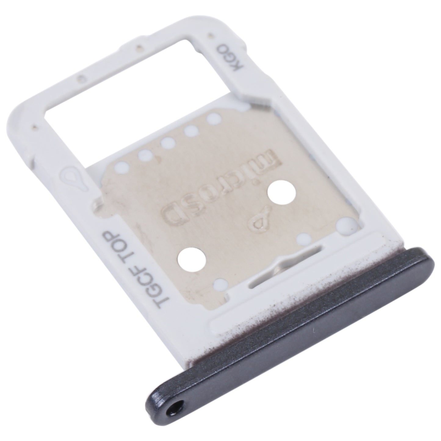 For Samsung Galaxy Tab S7 FE SM-T736 SIM Card Tray + Micro SD Card Tray (Black)