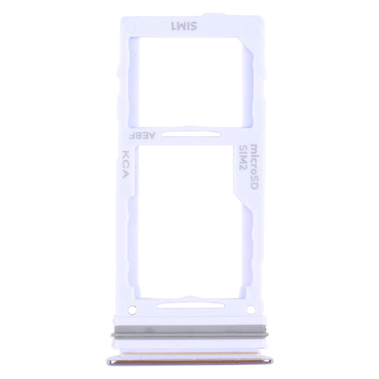 For Samsung Galaxy A72 SM-A725 SIM Card Tray + SIM Card Tray / Micro SD Card Tray (Purple)