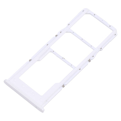For Samsung Galaxy A23 5G SM-A236B Original SIM Card Tray + SIM Card Tray + Micro SD card tray (White)