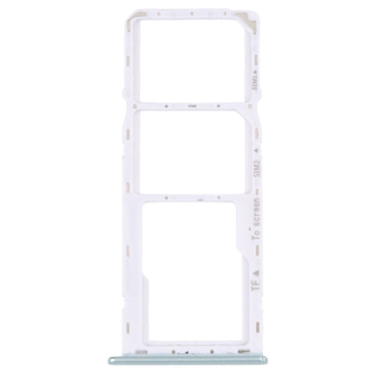 For Samsung Galaxy M42 5G SM-A436B Original SIM Card Tray + SIM Card Tray + Micro SD card tray (Green)