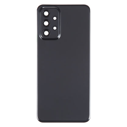 For Samsung Galaxy A23 5G SM-A236A Original Battery Back Cover with Camera Lens Frame(Black)