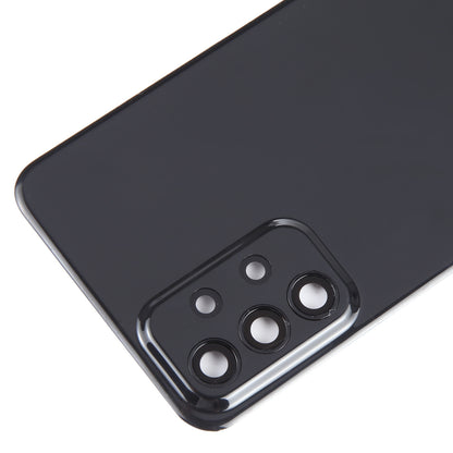 For Samsung Galaxy A23 5G SM-A236A Original Battery Back Cover with Camera Lens Frame(Black)