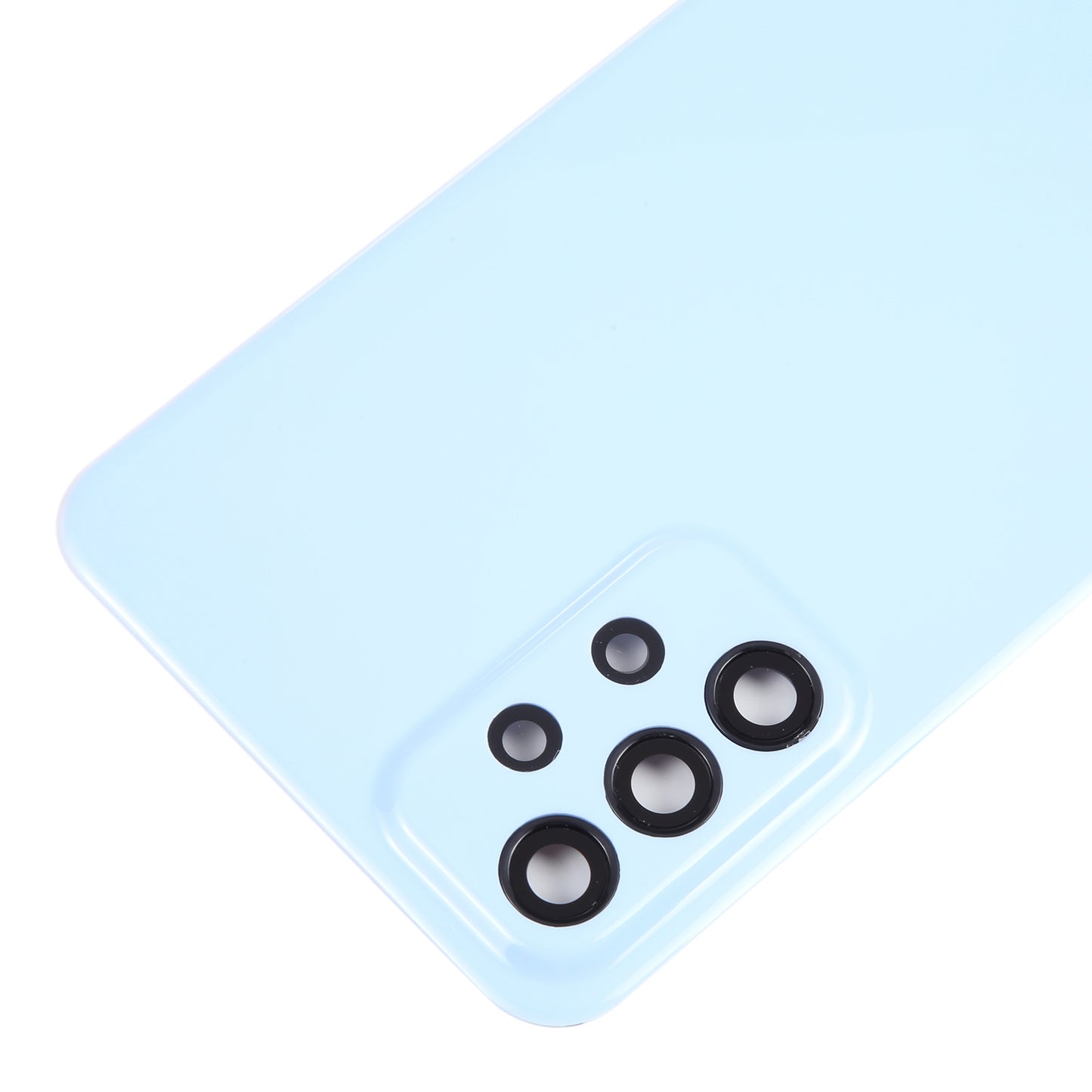 For Samsung Galaxy A23 5G SM-A236A Original Battery Back Cover with Camera Lens Frame(Blue)
